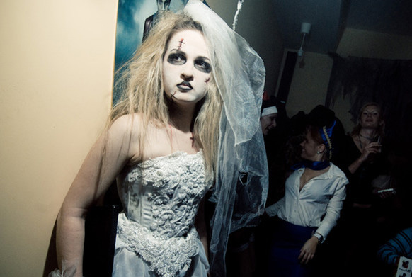 костюм невесты на хэллоуин