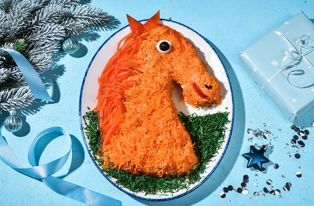 салат на новогодний стол