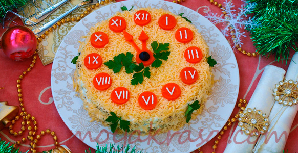 новогодний салат