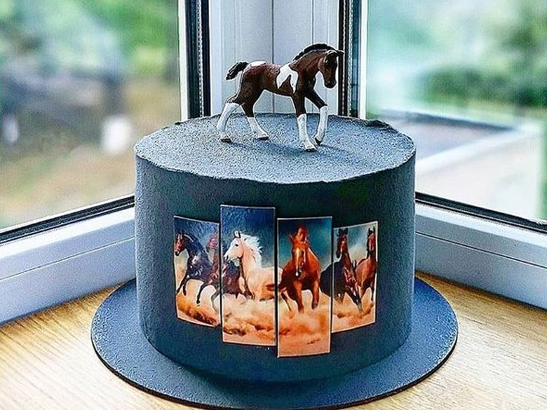 оригинальный торт на новый год